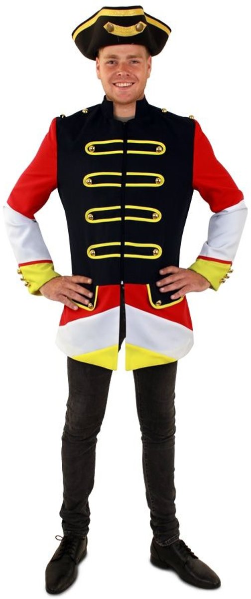 Brabant & Oeteldonk Kostuum | Officier In De Orde Van Oeteldonk Jas Man | Maat 54 | Carnaval kostuum | Verkleedkleding